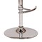 Armen Living Malibu Swivel Barstool In Cream PU/ Walnut Veneer and Chrome Base LCMASWBACRWA - alternate 4